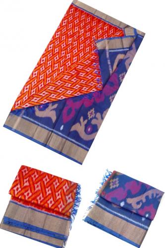 COTTON X KORA SILK TIE DYE SAREES CHINNLAPATTI